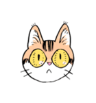 表情で訴える猫（個別スタンプ：9）