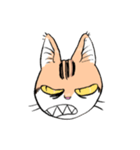 表情で訴える猫（個別スタンプ：22）
