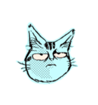 表情で訴える猫（個別スタンプ：40）