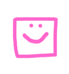 しかく。すたんぷ。（個別スタンプ：1）