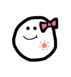 まる。りぼん。（個別スタンプ：16）
