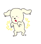 私たちのかわいいお友達ププの退屈な一日（個別スタンプ：5）