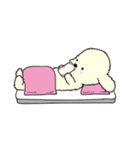 私たちのかわいいお友達ププの退屈な一日（個別スタンプ：7）