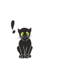 黒猫スタイル（個別スタンプ：16）