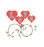 まろべえとはなまる～素直な気持ち～（個別スタンプ：7）