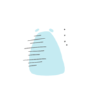 ふっくらクマ（個別スタンプ：8）