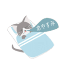 表情ゆたかな ねことこどもたちのスタンプ（個別スタンプ：6）