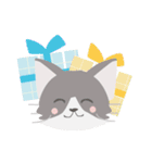 表情ゆたかな ねことこどもたちのスタンプ（個別スタンプ：32）