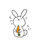 しろぼうやとしろうさぎ（個別スタンプ：18）