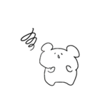 しろぼうやとしろうさぎ（個別スタンプ：26）