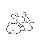 しろぼうやとしろうさぎ（個別スタンプ：29）