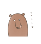 テキトウなくま（個別スタンプ：4）