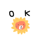 優しいアップリケちゃん (手縫い風)（個別スタンプ：4）