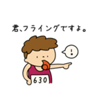 【男子】陸上部あるある（個別スタンプ：20）