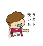 【男子】陸上部あるある（個別スタンプ：38）