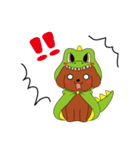 フクイザウルスになりたい！（個別スタンプ：3）