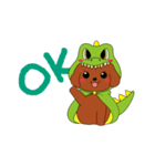 フクイザウルスになりたい！（個別スタンプ：4）