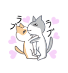 ネコの愛（個別スタンプ：1）