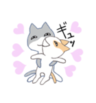 ネコの愛（個別スタンプ：3）