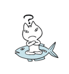 ネコは魚が大好き（個別スタンプ：20）