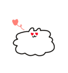 浮いてるポメラニアン（個別スタンプ：9）