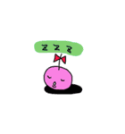 一本毛パパとその家族（個別スタンプ：24）
