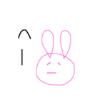 感情の読めないウサギ（個別スタンプ：8）