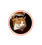 可愛い猫の使いやすいスタンプ（個別スタンプ：32）