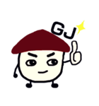 キノコのきもち（個別スタンプ：6）