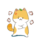 葉のねこ（個別スタンプ：14）