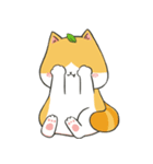 葉のねこ（個別スタンプ：17）
