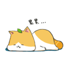 葉のねこ（個別スタンプ：19）