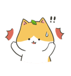 葉のねこ（個別スタンプ：22）