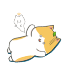 葉のねこ（個別スタンプ：23）