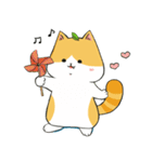 葉のねこ（個別スタンプ：31）