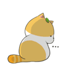葉のねこ（個別スタンプ：32）