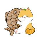 葉のねこ（個別スタンプ：36）