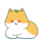 葉のねこ（個別スタンプ：38）