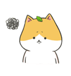 葉のねこ（個別スタンプ：40）
