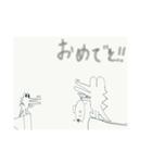 がけわに①（個別スタンプ：12）