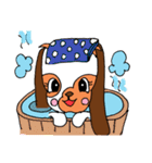 でかもも！たれみみうさぎのもも（個別スタンプ：4）