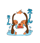 でかもも！たれみみうさぎのもも（個別スタンプ：16）