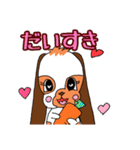 でかもも！たれみみうさぎのもも（個別スタンプ：23）