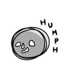 奇妙な顔-Eng（個別スタンプ：5）