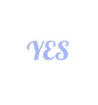 YES集（個別スタンプ：1）