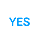 YES集（個別スタンプ：4）