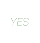 YES集（個別スタンプ：5）