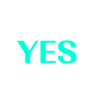 YES集（個別スタンプ：8）