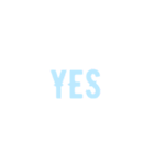YES集（個別スタンプ：13）
