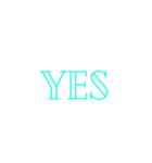 YES集（個別スタンプ：14）